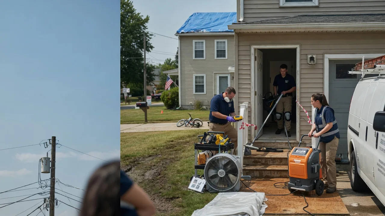 Water Damage Repair in Caldwell, KS near me